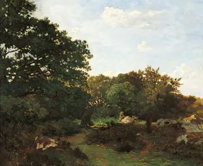 Forest of Fontainebleau Frederic Bazille